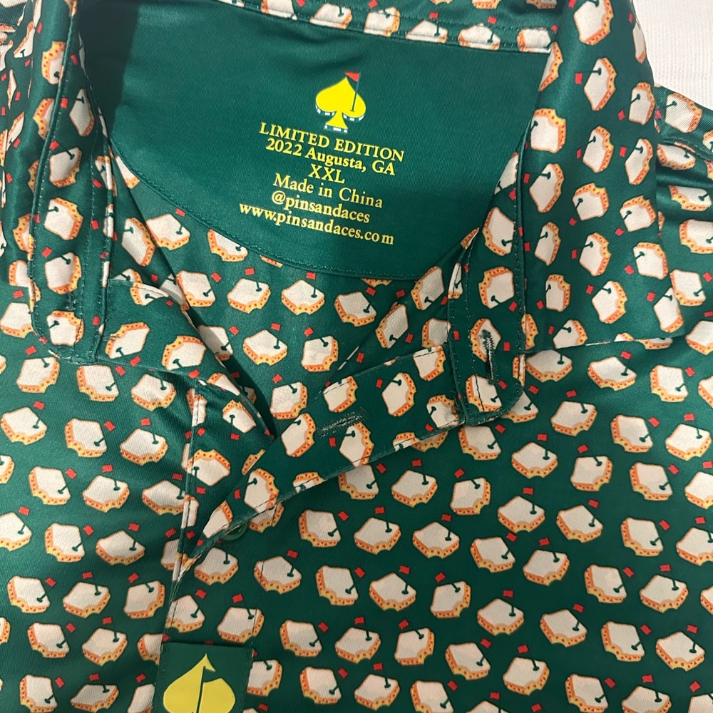 Limited edition 2022 Augusta Masters Golf Polo XXL